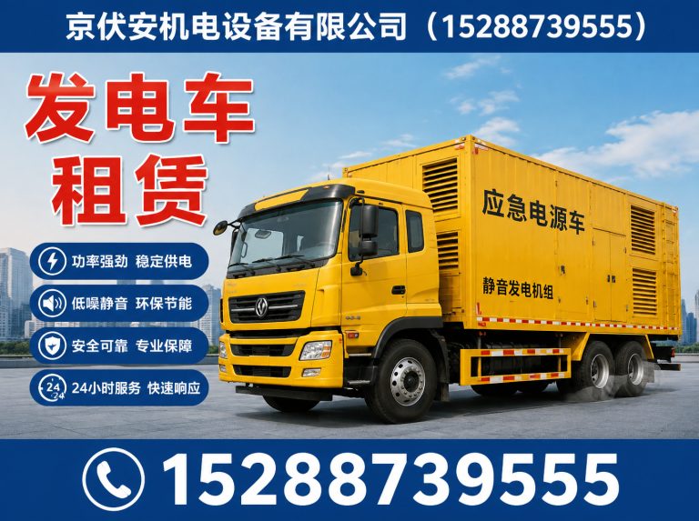 揭阳发电车出租展示图